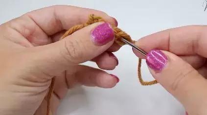 南瓜储物盒钩针教程,小南瓜卡子钩针教程