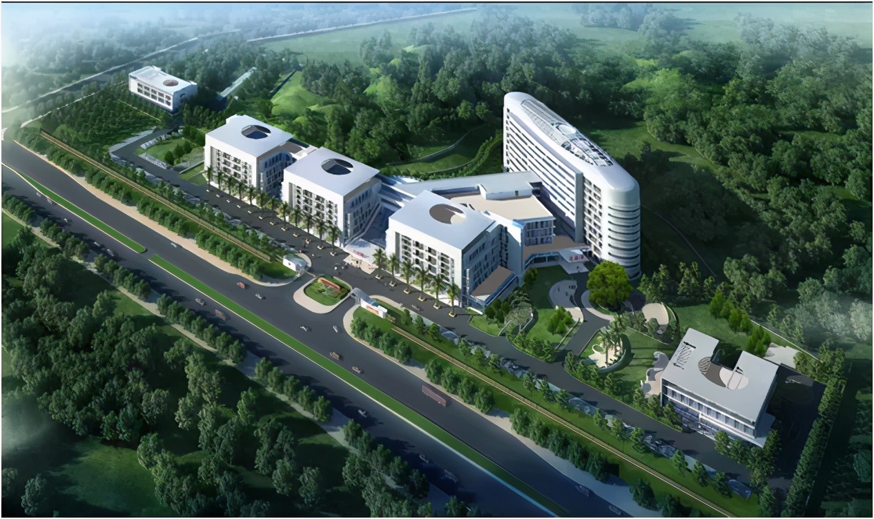 绿海之舟，花园式建筑布局——中山大学附属第三医院岭南医院设计