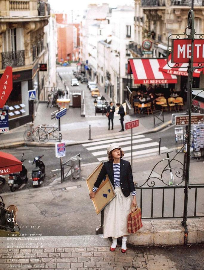 穿条纹衫该如何打造高级感,经典条纹衫的三种搭配