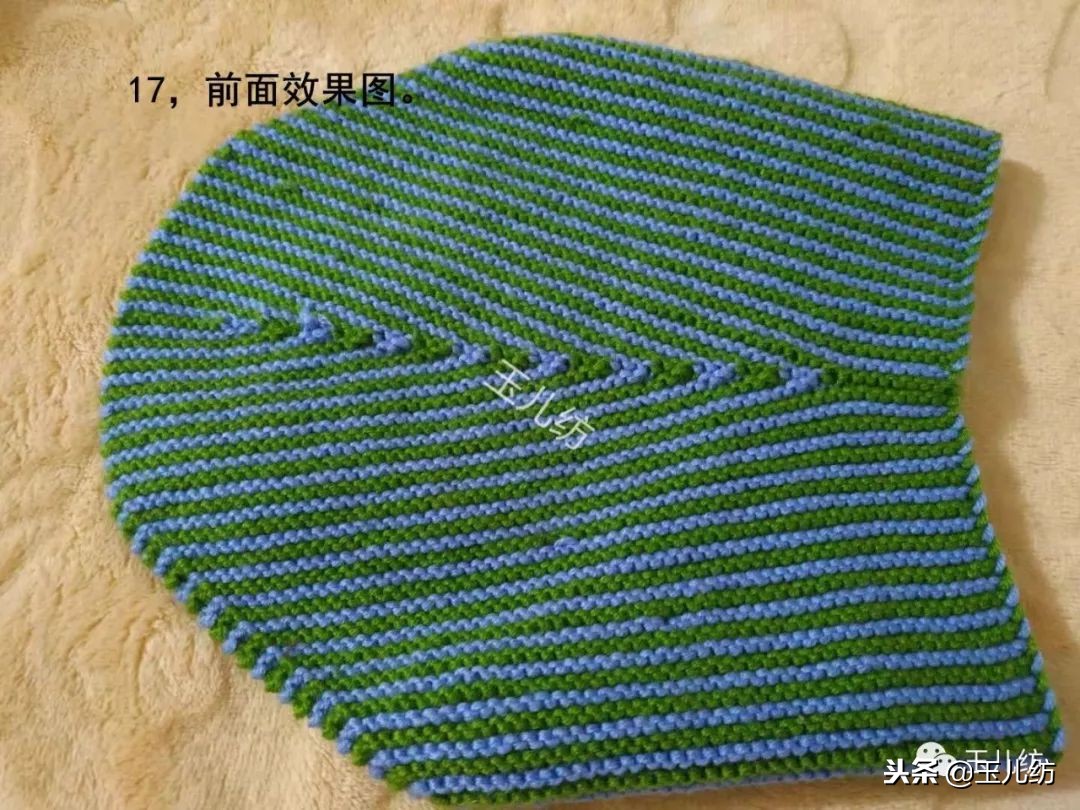 猪猪棉拖鞋编织玉儿纺全教程,玉儿纺棉拖鞋满天星后跟织法