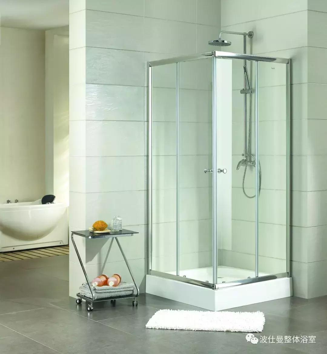 整体淋浴房和简易淋浴房,整体淋浴房和玻璃淋浴房