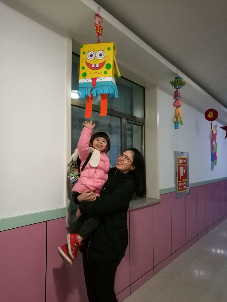 幼儿园元宵佳节灯展,朔州市平鲁区紫晨广场花灯