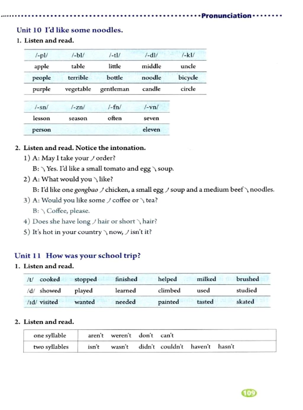 人教版初中七年级英语上电子课本,人教版七年级英语下册课本电子版