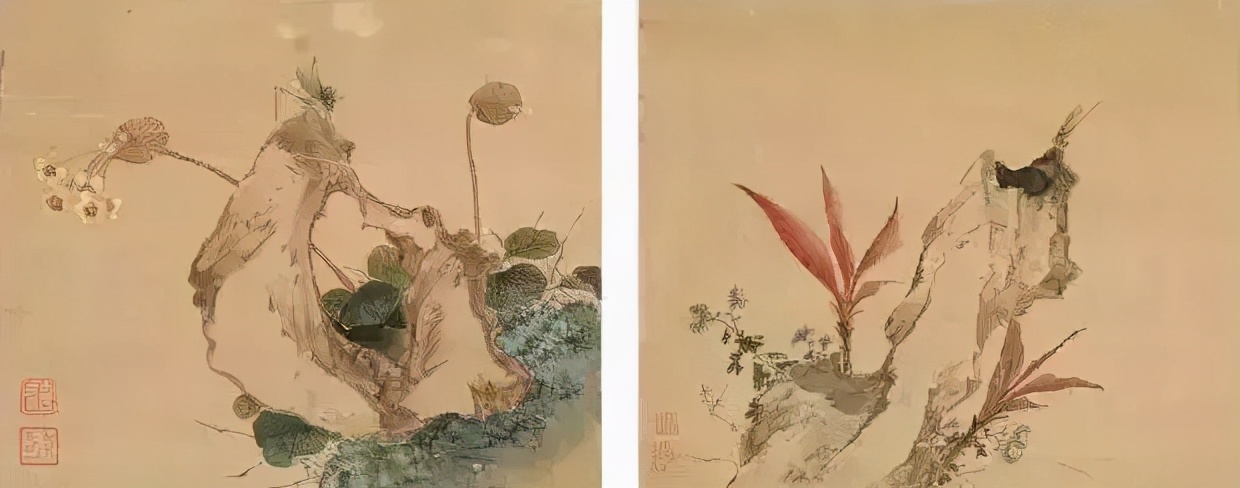 历代中国画中的奇石,中国画奇石作品欣赏