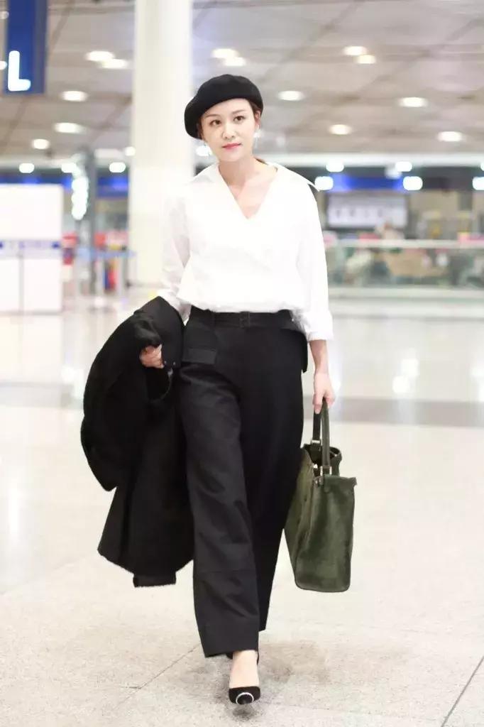 哪都瘦就腿粗,老爹裤小个子显腿瘦