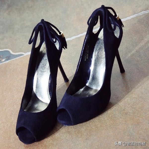 秋季鱼嘴鞋细高跟鞋,鱼嘴鞋高跟鞋经典款