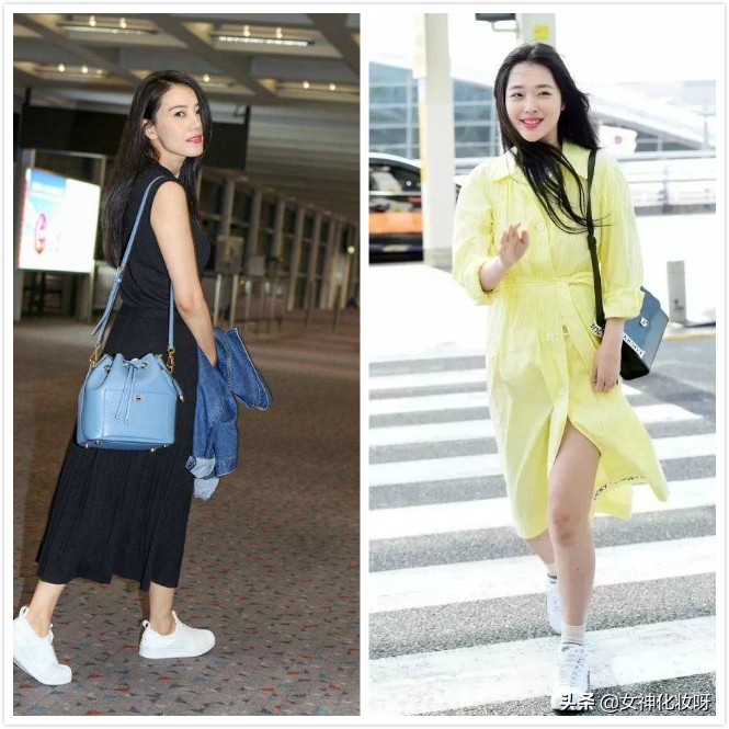 搭配裙子的都有哪几款鞋,穿连衣裙可以配运动鞋吗