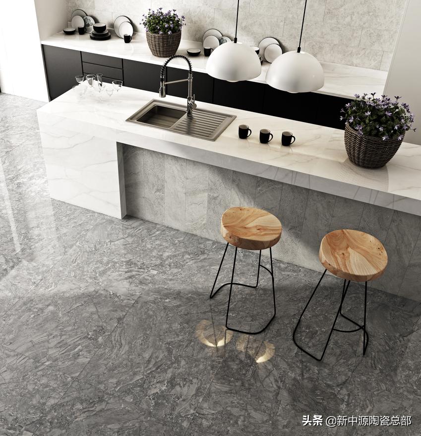 瓷砖中灰色和浅灰色哪个更显高级,灰色瓷砖和什么颜色撞色好看
