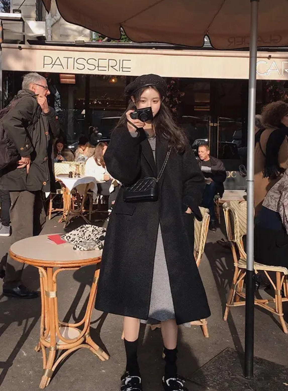 145灏忎釜瀛愮┛榛戣壊澶ц。鎬庝箞鎼厤鏄鹃珮,40宀佸コ浜洪粦鑹茬緤缁掑ぇ琛g殑鎼厤鏂规硶