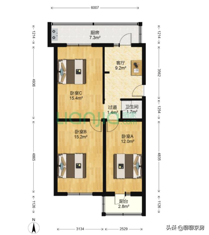 在北京有1000套房子,北京600万能买哪的学区房