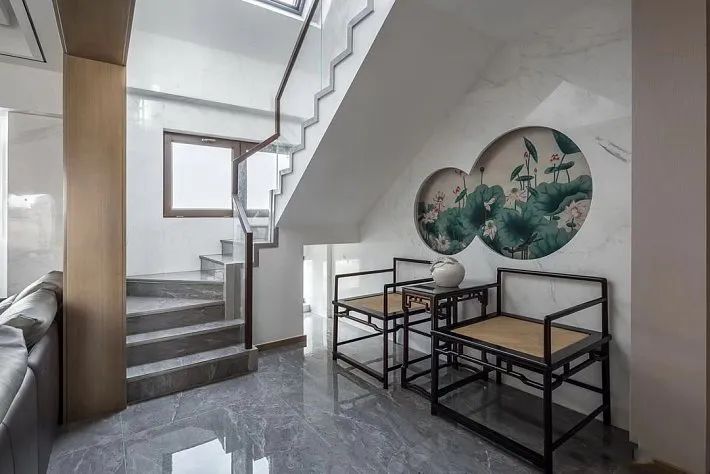 家里楼梯怎么布置,家里楼梯设计方案100例