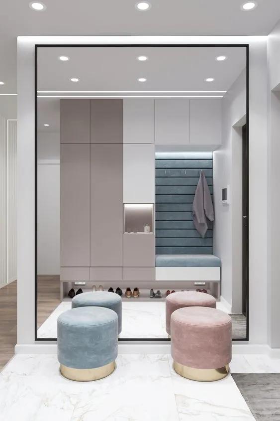 极简入户鞋柜，太喜欢这样的设计了