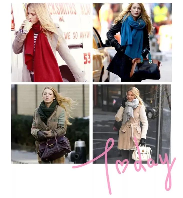 羊绒围巾很温暖,流行的羊绒围巾