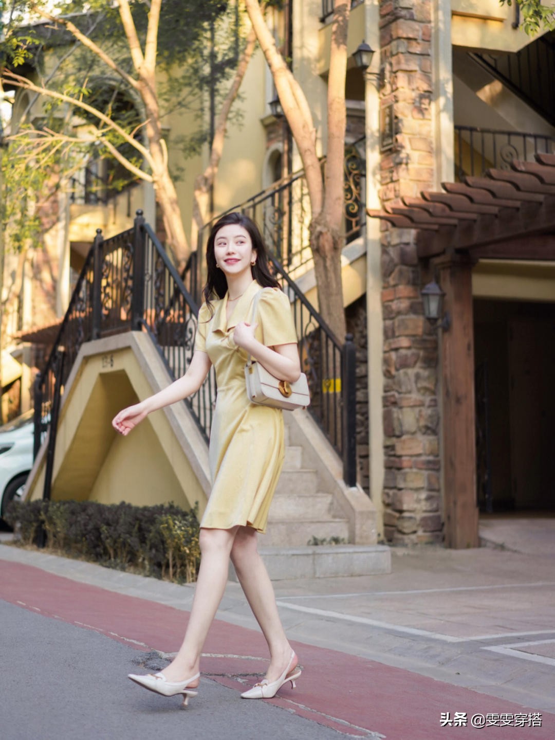 初夏复古风穿搭,打造夏日法式优雅look