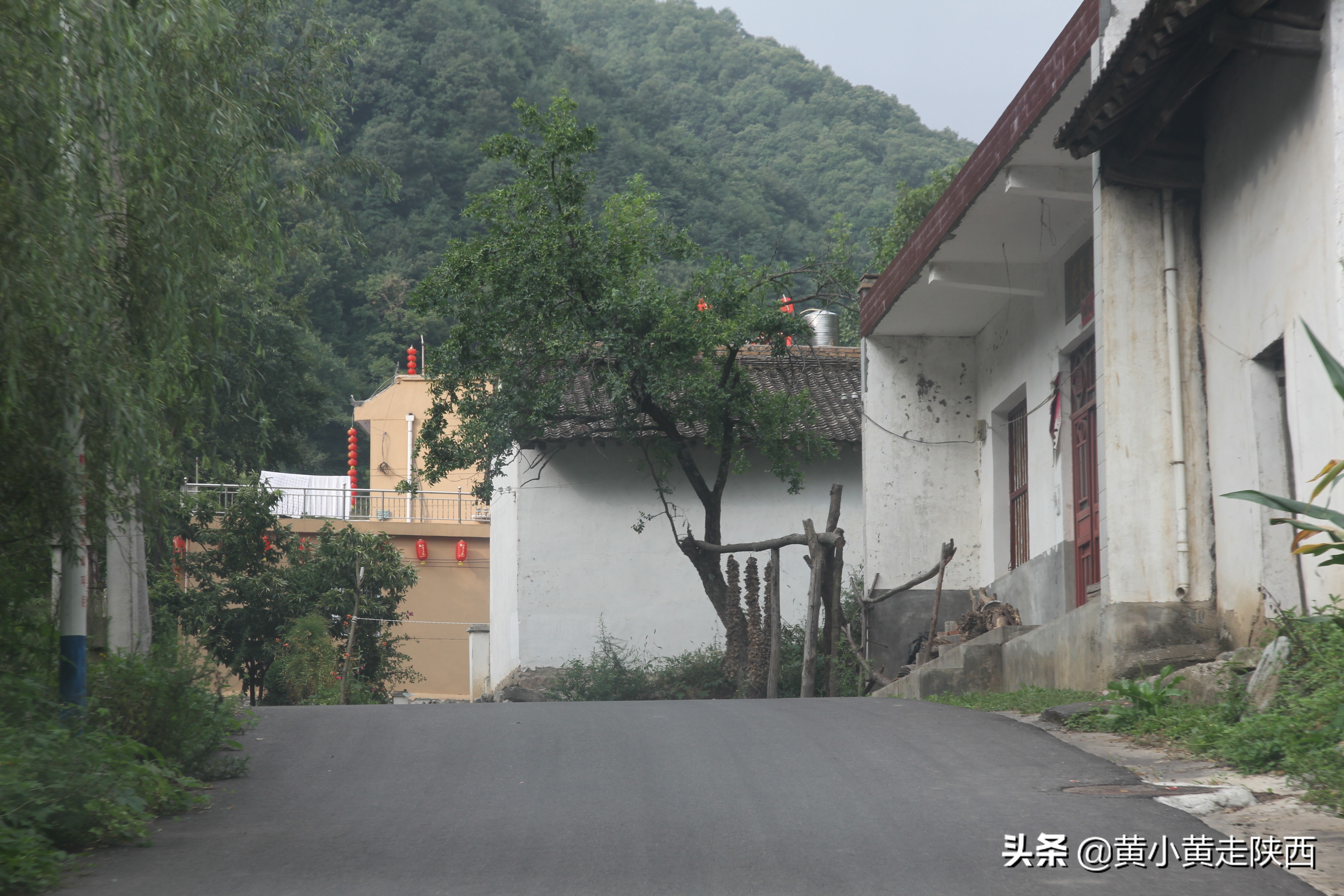 陕西省大山深处,大山深处穷山村