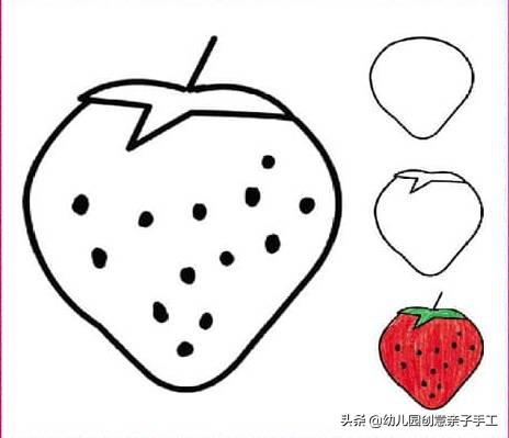 3-5岁幼儿简笔画大全最简单,幼儿园必学100种简笔画