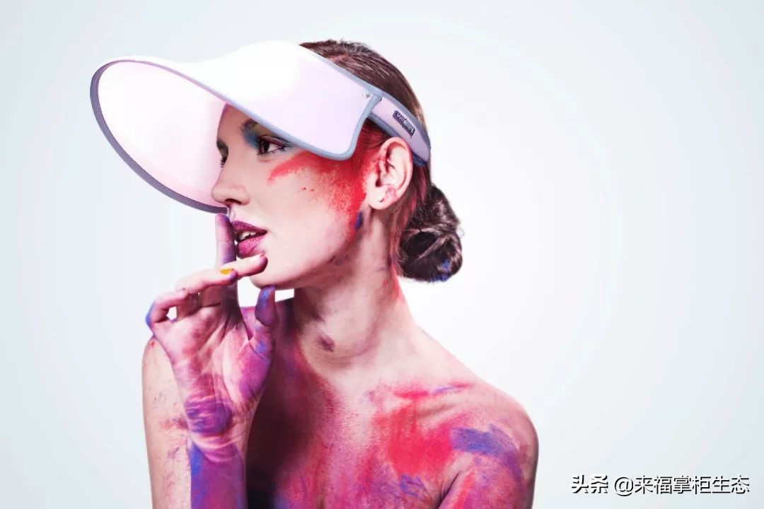 防100%紫外线帽子携带,方便携带遮阳帽防紫外线