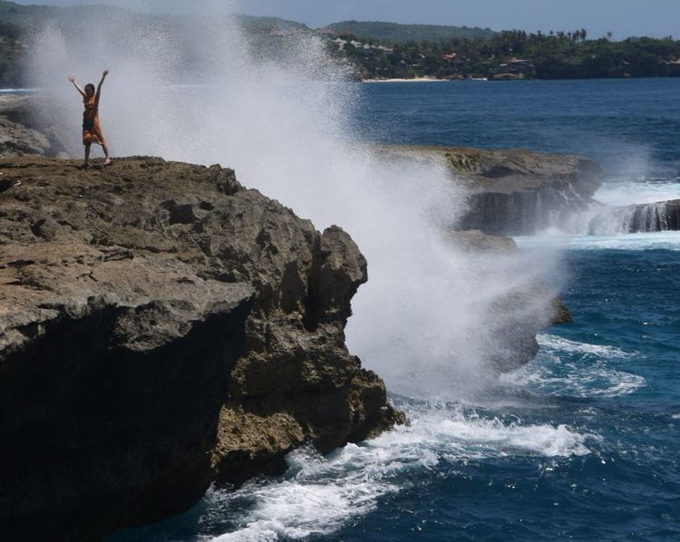 巴厘区蓝梦岛,蓝梦岛的海水超级美