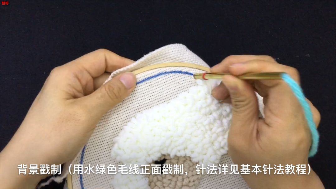 diy刺绣小图案戳戳绣,刺绣文化戳戳绣