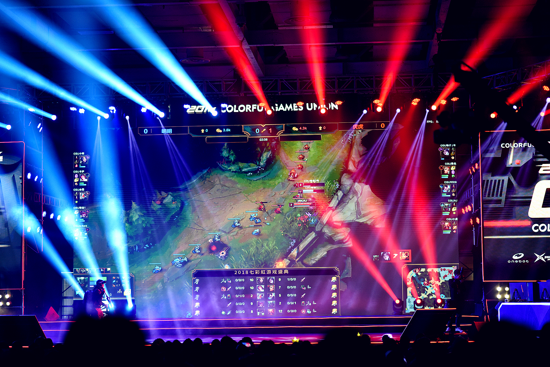 CGU2018电竞盛典燃爆星城长沙,数万人嗨翻湖南会展中心