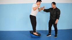 形意拳庞超技巧,半圆球不配合怎么办