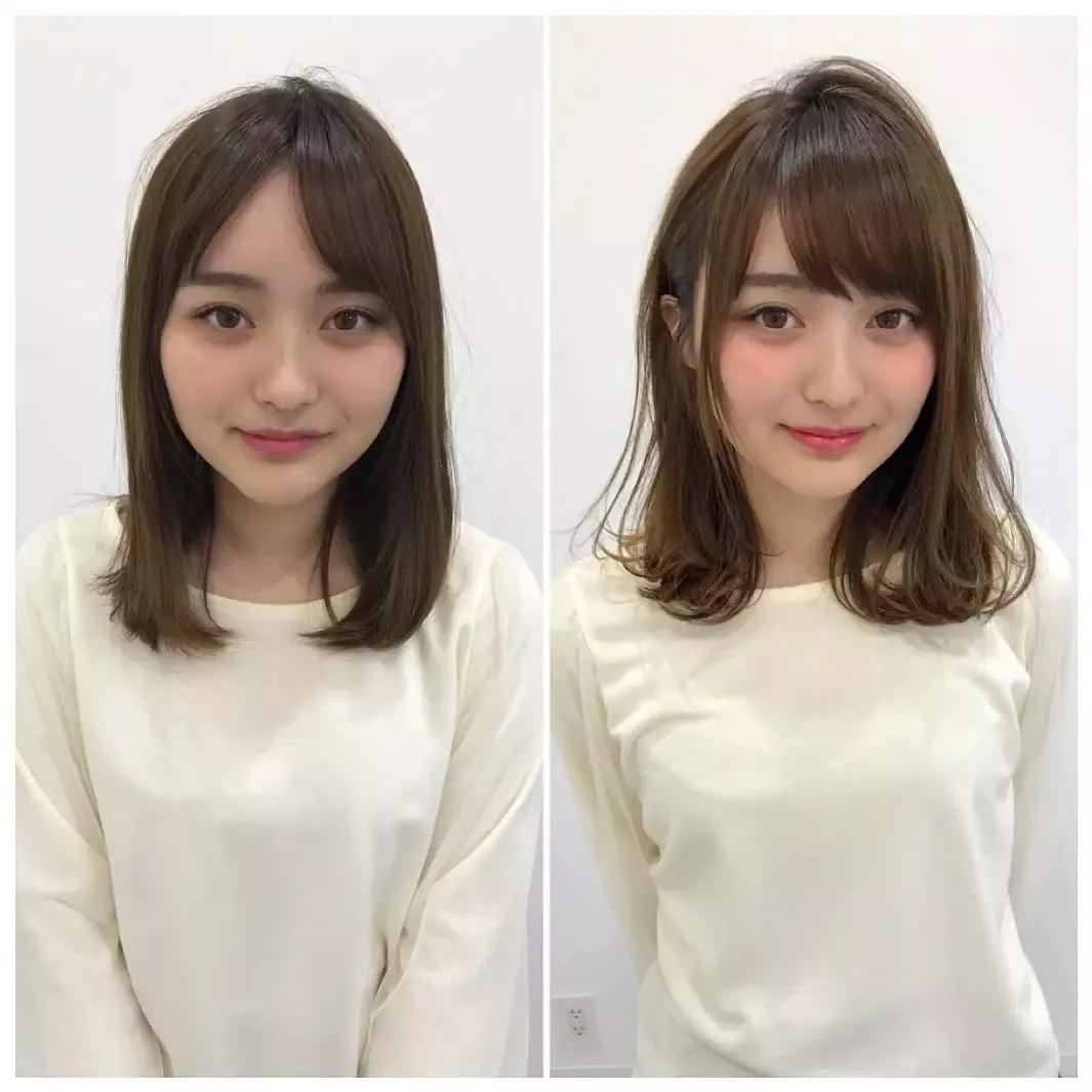 适合任何脸型的刘海减龄,尝试一款刘海既减龄又遮盖脸大