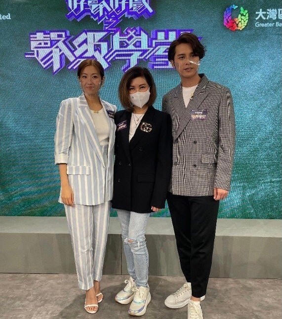 陈自瑶tvb55周年服装,2021tvb颁奖典礼陈自瑶大头照