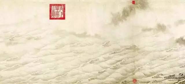 近现代名家画水,历代名家绘画水墨写生图