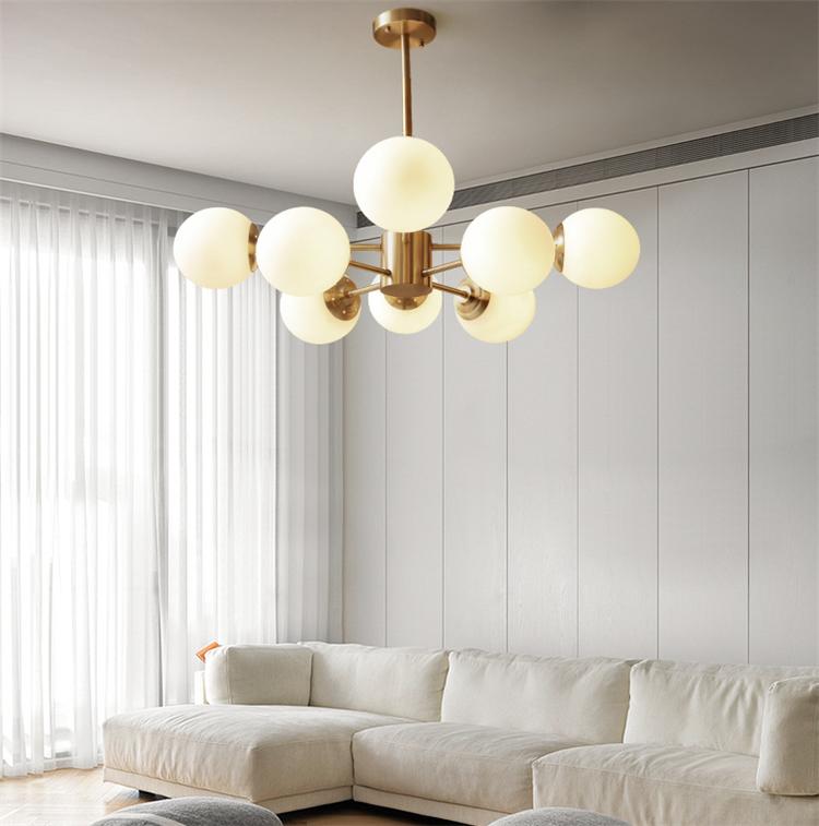 魔豆灯金色好看还是黑色好看,客厅装水晶灯还是魔豆灯好看