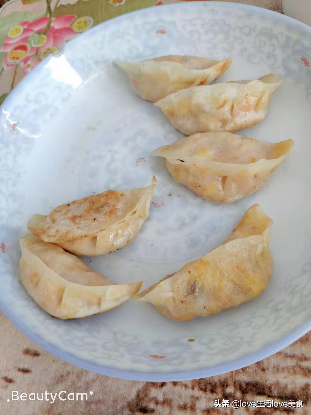 素馅煎饺的正宗做法,素馅煎饺好吃到停不下来