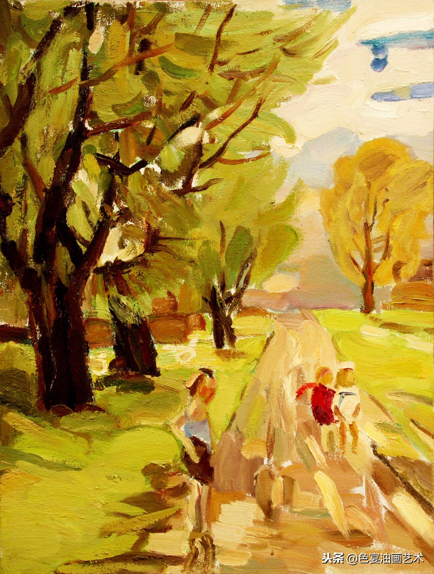 俄罗斯油画大师风景油画教程视频,油画大师油画风景创作教学视频