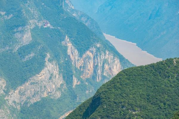 巫山小三峡之巅,巫山长江第一峡