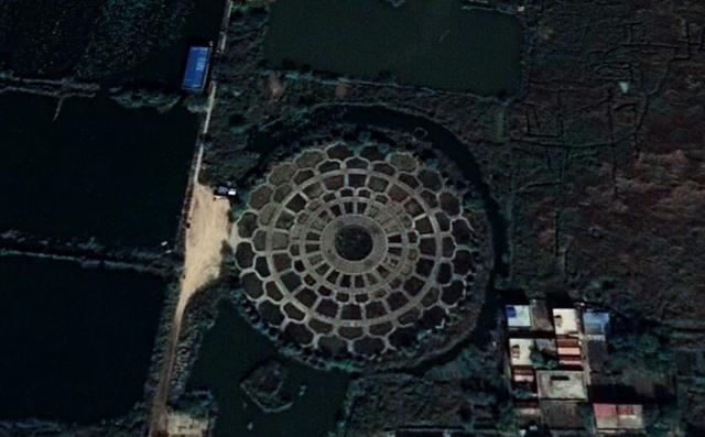 最新卫星图河南周口淮阳,淮阳县城卫星图