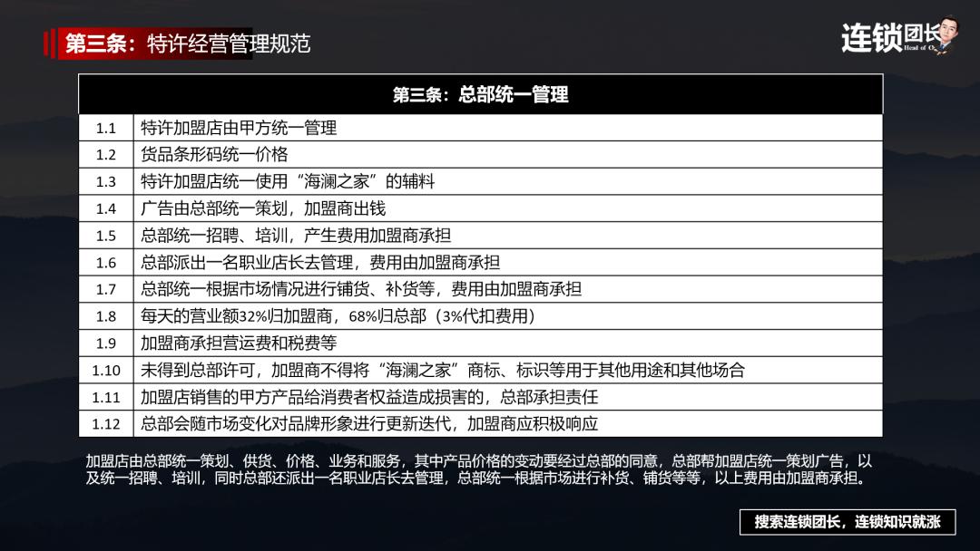 海澜之家托管式连锁加盟特点,海澜之家托管联营模式投资多少钱