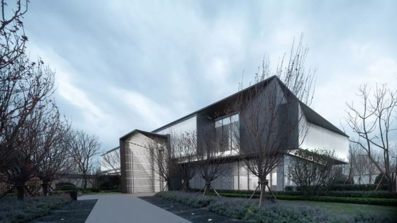 上海东原阅城现状,上海日清建筑景观