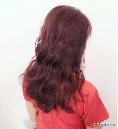 染发减龄显白发色推荐,女生染发推荐发色不用漂显白红色