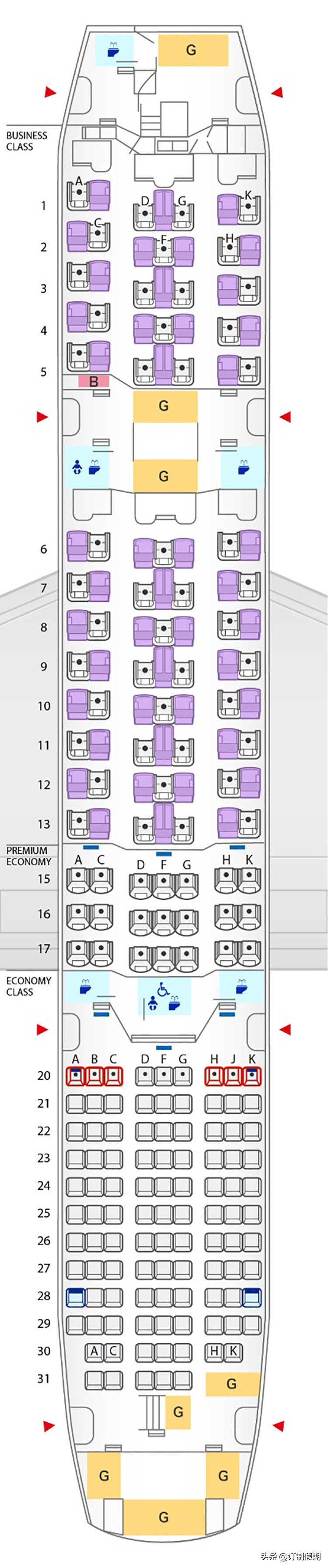 全日空航空nh904机型,全日空波音777-300国内机型