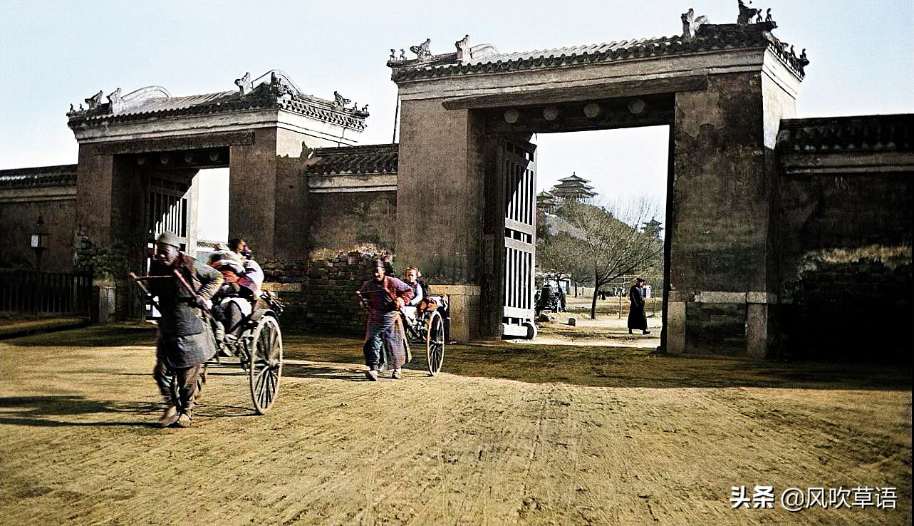 100多年前老北京人们日常生活情景,100多年前的北京