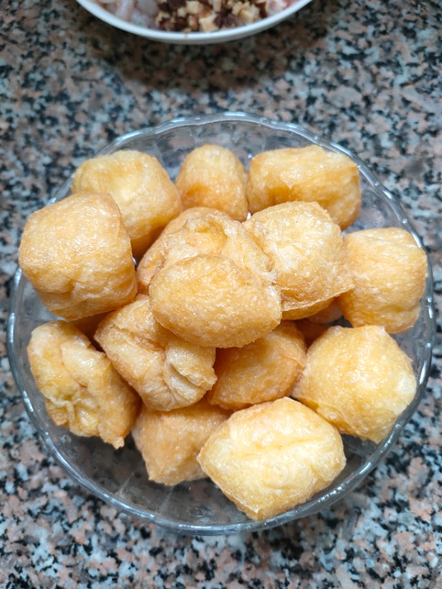 糯米饭酿豆腐最简单做法,饭酿豆腐