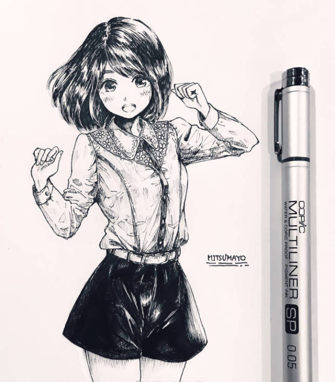 插画图片手绘简单黑白,插画黑白手绘ins涂鸦