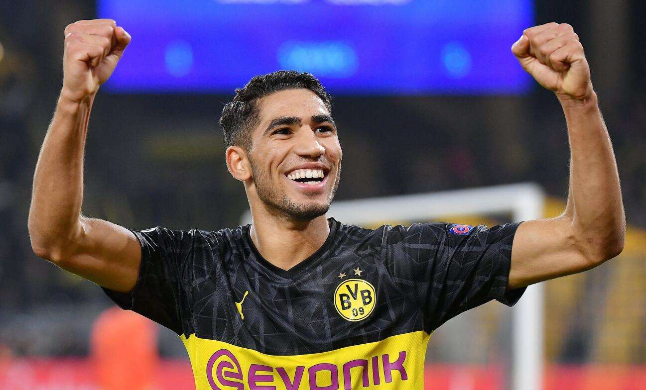 赞歌·大黄蜂的带刀侍卫，脚踩风火轮的阿什拉夫，闪耀多特蒙德