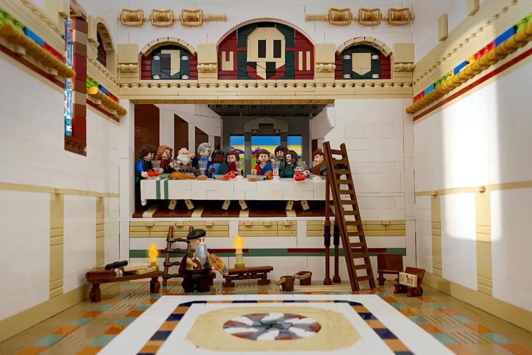 乐高moc作品教程双人床,乐高moc作品图纸