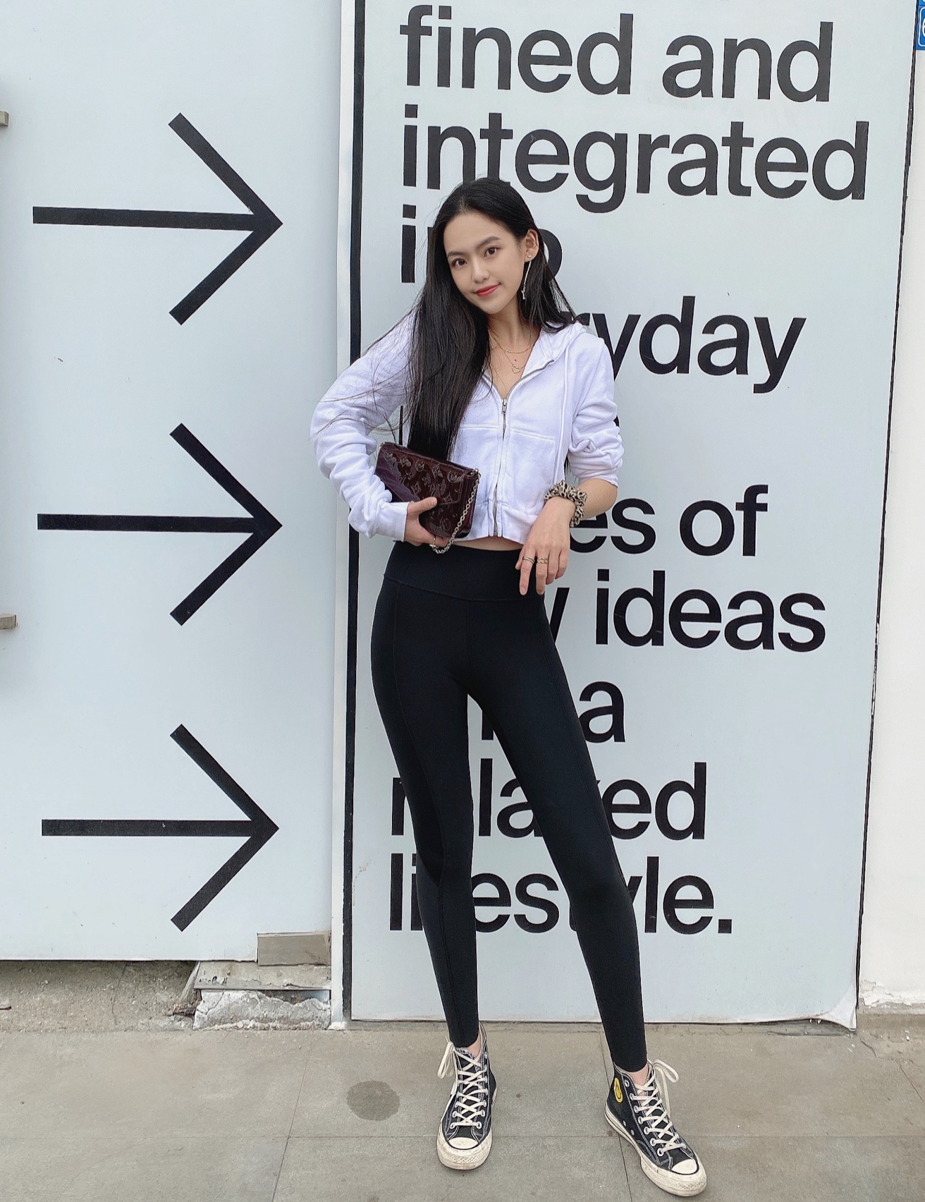 今年最火的形体裤,形体裤高腰提臀