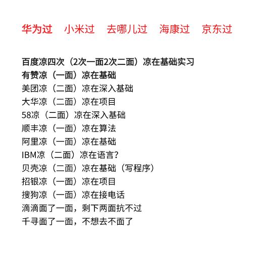 211渣硕,海投200+家Java岗(面40,过7),收获多份offer!