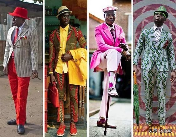捡垃圾也要穿名牌,非洲贫民窟绅士精致起来有多野?
