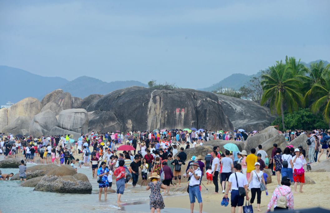 天涯海角游览区中的浪漫天涯,天涯海角旅游区评价