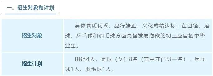 河北省都哪些高中招体育特长生,河北省哪些高中招收艺术特长生