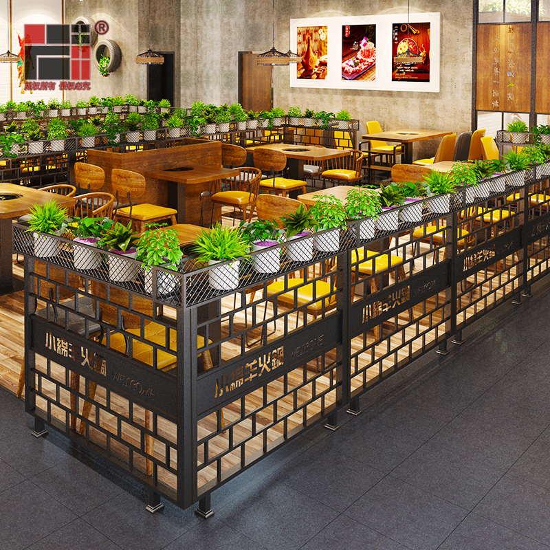 给餐厅加点气氛,餐厅隔断最简单最实惠的方法