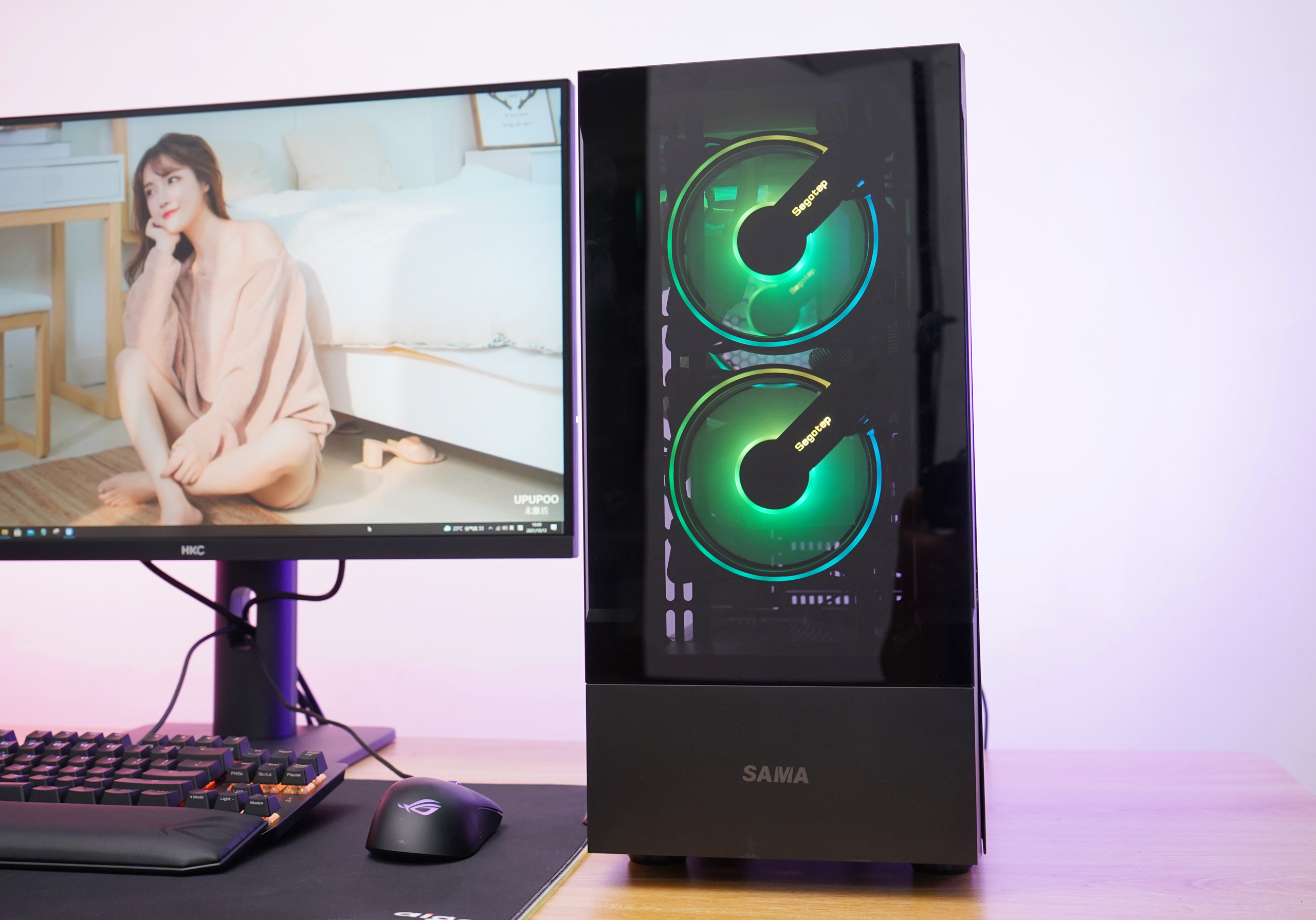 先马破坏神x7安装水冷教程,先马破坏神x7装三风扇显卡