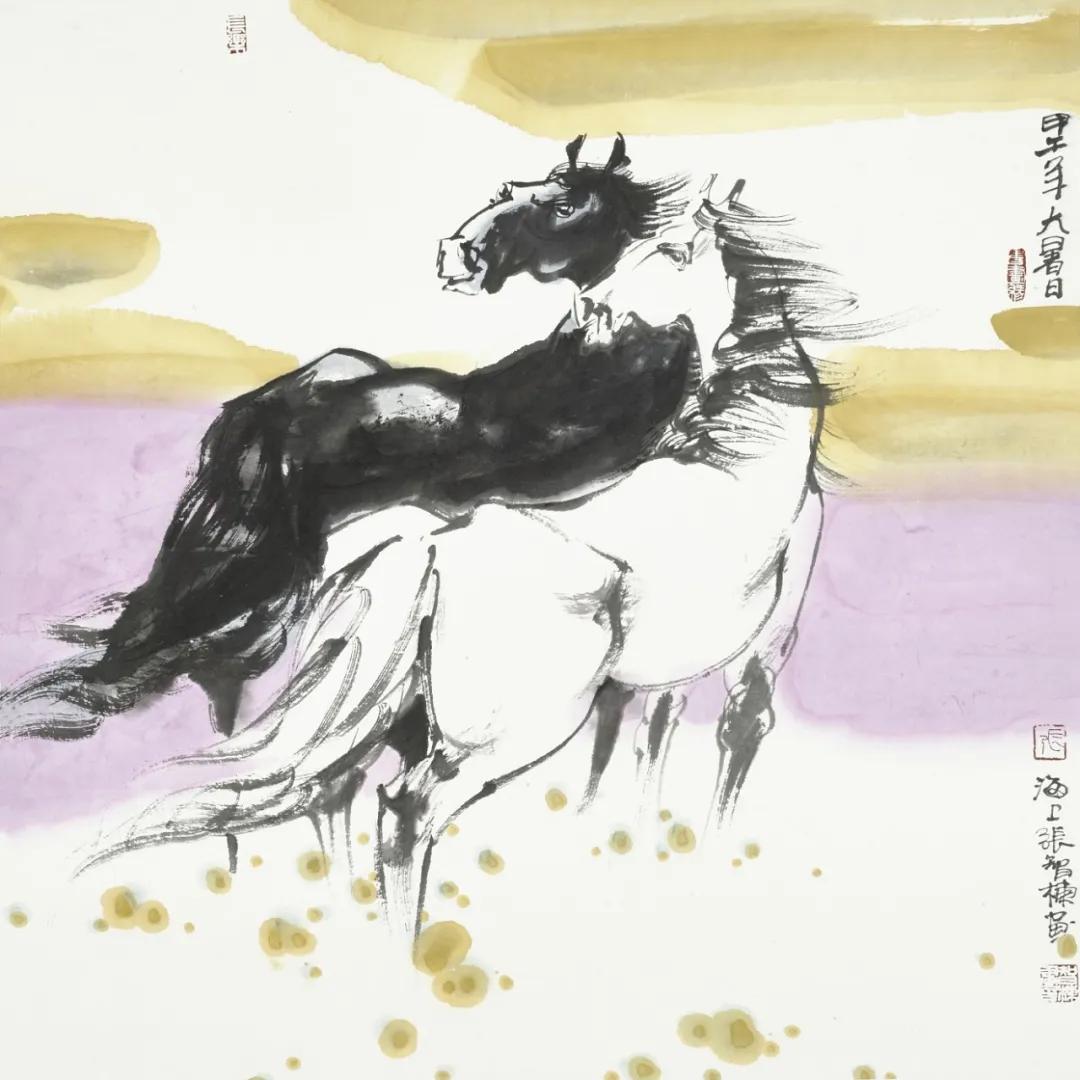 张智棟“网上云画册”《大美至简天马逐梦宝马系列集邮典藏卷》